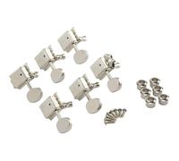 Fender Tuning Machine per chitarre Stratocaster e Telecaster in stile vintage, confezione da 6, cromato