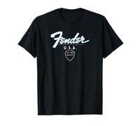 Fender U.S.A. .96 MM Heavy Classic Guitar Pick Poster Maglietta