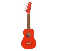 Fender ukulele soprano Venice Fiesta Red