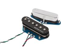 Fender Ultra Noiseless Vintage Telecaster Pickup Set 2 pz | Pickup di ricambio per Telecaster, senza ronzii, suono single-coil vintage, upgrade silenzioso, set da 2
