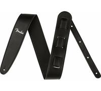 Fender, 099.0647.000, VEGAN LEATHER STRAP Tracolla in pelle per chitarra, Larghezza 6.3cm, Colore NERO