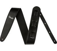 Fender, 099.0647.000, VEGAN LEATHER STRAP Tracolla in pelle per chitarra, Larghezza 6.3cm, Colore NERO