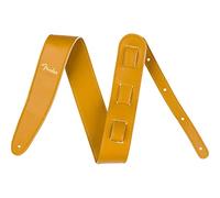 Fender, VEGAN LEATHER STRAP Tracolla in pelle per chitarra, Larghezza 6.3cm, Colore Butterscotch Blonde