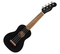 Fender Venice WN BK Black Ukulele soprano