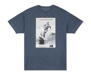 Fender Vintage Ad Surfer Tee Ocean M