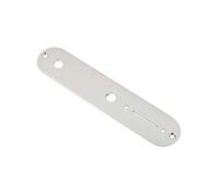 Fender Vintage Tele Control Plate 2 Fori Chrome | Placca controlli Fender, ricambio Tele vintage, 2 fori, chrome, accessori chitarra, compatibile Telecaster