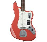 Fender Vintera II '60s Bass VI RW Fiesta Red - Basso elettrico a 4 corde
