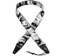 Fender, WEIGHLESS CAMO STRAP, 2 Tracolla elastica per Chitarra con look Camouflage, Larghezza 5cm, Colore Winter Camo