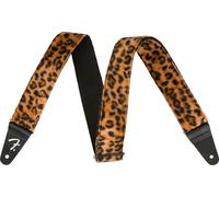 Fender Wild Animal Print Strap Leopard 2" Tracolla x chitarra in pelliccia sint.
