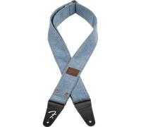 Fender x Wrangler - Tracolla per chitarra in denim rivettato