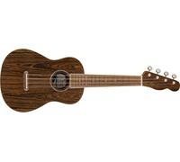 Fender Zuma Exotic Concert Ukulele, Bocote & Noce Fingerboard | Legno Bocote pregiato, tastiera in noce, concert size, per principianti e avanzati, strumento a corde professionale