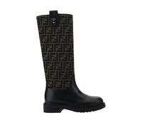 Fendi Brown Rubber Boots - EU39/US9