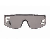 Fendi FE40168U Shield Sunglasses - Silver Metal Frame