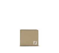 Fendi FF leather and canvas bifold Wallet