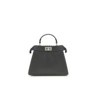 Fendi Gray Leather Handbag