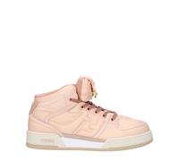 Fendi Pink Nylon High Top Sneakers - EU37.5/US7.5