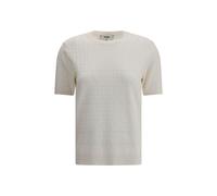 Fendi White Viscose T-Shirt - IT42 | L