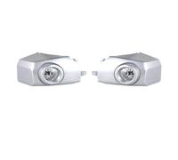 Fendinebbia 1 Set Per Toyota FJ Per Cruiser 2007-2017 Lampadina Alogena Paraurti Anteriore Auto DRL Luce Marcia Diurna Fendinebbia Kit Guida(1 set silver)