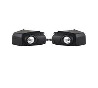 Fendinebbia 1 Set Per Toyota FJ Per Cruiser 2007-2017 Lampadina Alogena Paraurti Anteriore Auto DRL Luce Marcia Diurna Fendinebbia Kit Guida(1 set black)