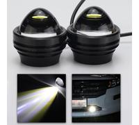 Fendinebbia Alta Qualità Luce Diurna 12V-24V 2PCS Proiettore LED Alta Potenza