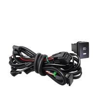 Fendinebbia Anteriore Compatibile Con Suzuki Per Jimny FJ 1998-2014 Lampada Fendinebbia Automatica DRL Lampada Corsa Diurna Lampada Fendinebbia Anteriore Auto Paraurti Fendinebbia Ricambi Auto(Harness