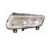 Fendinebbia anteriore destro per vw polo 2009 al 2013 cromato con luce diurna