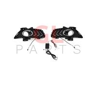 Fendinebbia Anteriore Griglia Per Ford Fusion 2013-2017 Coppia Set SX E / S + Dx