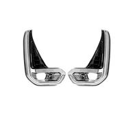 Fendinebbia Anteriore Per Toyota Per Hilux Per Revo 2020 2021 LED DRL Fendinebbia Luci Diurne Paraurti Diurni Indicatori Di Direzione Impermeabili Cavi Interruttore Fari Fendinebbia(Plating DRL Only)