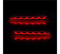 Fendinebbia Anteriore Riflettore Paraurti Posteriore A LED Per Chevy Per Cavalier 2020 2021 2022 Luce Di Segnalazione Dinamica Dei Freni Accessori Auto 12V Auto Fendinebbia(Red Shell,Pattern B)