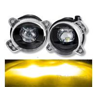 Fendinebbia Anteriore Set LED Giallo Per VW Transporter T5 03-09 Lampada Paio Dx