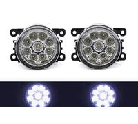 Fendinebbia Anteriore Set LED per Suzuki Jimny 05-18 Trasparente Lampade Coppia