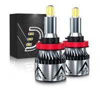 Fendinebbia Anteriori Auto 360 Lampadina Led H11 H7 Canbus Lampada Faro 9012 Hir2 HB3 9005 HB4 9006 H1 H8 H9 Fendinebbia Auto Turbo H11 Ha Condotto La Luce Luci Antinebbia(H7,1piece)