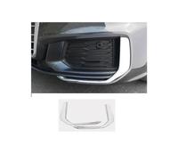 Fendinebbia Anteriori Lampade Telaio Copertura Trim Decorazione Adesivi Accessori Auto Esterni Per A6 C8 2019-2021 MTVTFECEWG(Bright Silver)