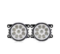 Fendinebbia Anteriori Per Fiat Per Panda Per Punto Per Evo 500 Per Sedici 2009 2010 2011 2012 LED Della Luce Nebbia Lampada Nebbia Dell'automobile 8000LM Luci Antinebbia(9 Led Yellow)