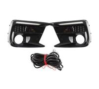 Fendinebbia Anteriori Per Subaru Per WRX STI 2018 2019 2020 2021 Sequenziale Segnale Di Girata Lampada Della Nebbia Lunetta Auto LED DRL Daytime Corsa E Jogging Luce Fendinebbia Auto(With fog hole)