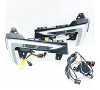 Fendinebbia Anteriori Per Tesla Per Model 3 Per Model Y 2021 2022 2023 Luci Paraurti Anteriori LED Tre Colori Fari Fendinebbia Luci Marcia Diurna Luci Guida Luci Antinebbia