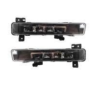Fendinebbia Auto Per BMW Per La Serie 5 Per G30 Per G31 Per G32 2016-2020 1 Coppia Lampada Della Nebbia Paraurti Anteriore Anti Fendinebbia Luce(Pair Black)