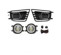 Fendinebbia Auto Per Toyota Per Tacoma 2012 2013 2014 2015 Fendinebbia Luci Diurne Paraurti Anteriore Guida Bianco Giallo Indicatore Direzione 12V Fendinebbia Anteriori(DRL Fog White Ring)
