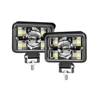 Fendinebbia Barra Luminosa 3 4 5 LED Faretto Per Lavoro Fuoristrada Per Auto Camion ATV Trattore Moto Fendinebbia Faro LED 12V 24V(2piece 3inch 70w)
