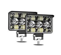 Fendinebbia Barra Luminosa 3 4 5 LED Faretto Per Lavoro Fuoristrada Per Auto Camion ATV Trattore Moto Fendinebbia Faro LED 12V 24V(2piece 5inch 156w)