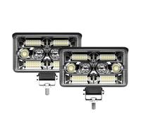 Fendinebbia Barra Luminosa A LED 4 Pollici Auto Gialla Bianca Faretto Fuoristrada Luce Lavoro Camion Trattore 4x4 Barca Faro Fendinebbia(1 piece)