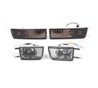 Fendinebbia guida Compatibile Con Per Golf Per Mk3 1992 1993 1994 1995 1996 1997 4 Pezzi Set Auto Affumicato Paraurti Anteriore Fendinebbia Indicatori Di Direzione Fendinebbia Anteriori Lampade