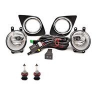 Fendinebbia guida Compatibile Con Toyota Per Rav4 2009 2010 2011 2012 Faro Della Lampada Della Nebbia Interruttore Cavo Griglia Di Copertura Alogena Fendinebbia Telaio Della Luce Di Nebbia
