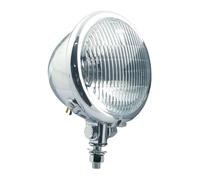 Fendinebbia h3 bates da 4-1/2" cromo lente nervata