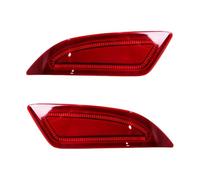 Fendinebbia Indicatori Di Direzione, Stop, Freno, Luce Coda LED, Riflettore Paraurti Posteriore Per Toyota Per Camry 2015-2016 Fendinebbia Faro Da Lavoro(Red model C)