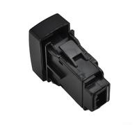 Fendinebbia Interruttore 5Pin Wire Kit per Honda CRV Fit | Guscio in plastica nera, verde per lampada pilota mostra lo stato, 5 terminali per una connessione sicura