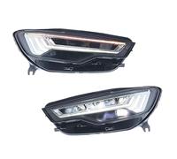 Fendinebbia Lampada Corsa Diurna Per A6 Full LED Faro 2012-2015 Per A6L Per C7 Fari Anteriori A LED DRL Segnale Di Sintonizzazione Dinamica Accessori(Halogen No AFS)