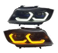 Fendinebbia Lampada Corsa Diurna Per E90 2 Pz Fari A Led 2005-2012 320i 318i 323i Hid Bi Xenon Luci Anteriori 2 Pz Lampada Frontale Per Auto(Halogen)