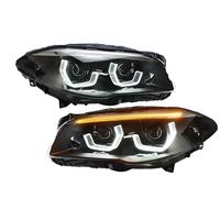 Fendinebbia Lampada Corsa Diurna Per F10 Per F18 2011-2017 Per 5 Serie LED Gruppo Faro Accessori Per Auto 2 Pezzi Luci Anteriori A Led Complete(2014-2017 No AFS)