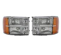 Fendinebbia Lampada Corsa Diurna Per GMC Per Sierra Faro Anteriore Originale Alogena Assemblea OEM GM2502283 Auto Lampada Luce Anteriore 2007-2013(Pair 2pcs)